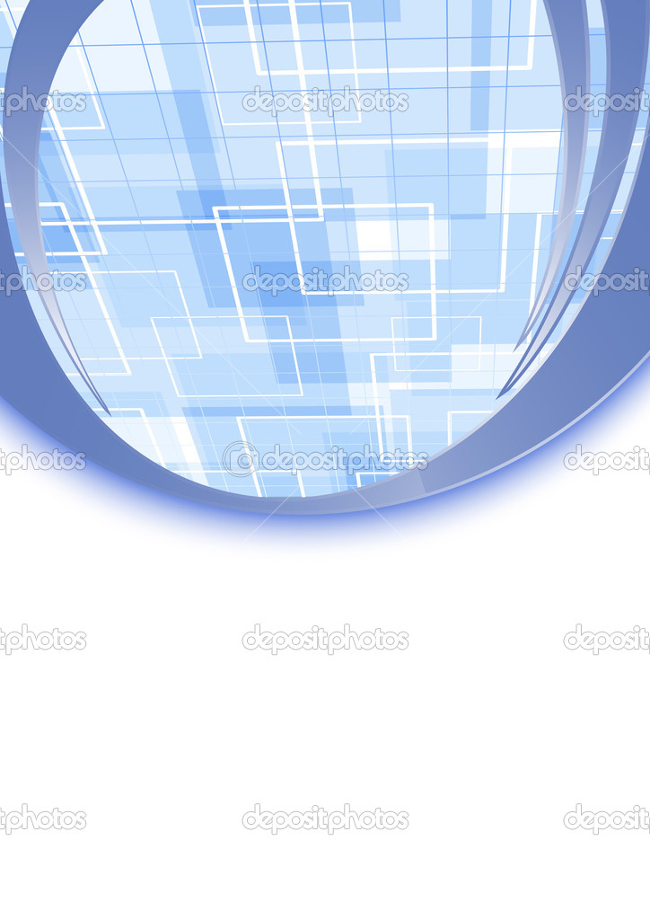 Geometrical elements background with border