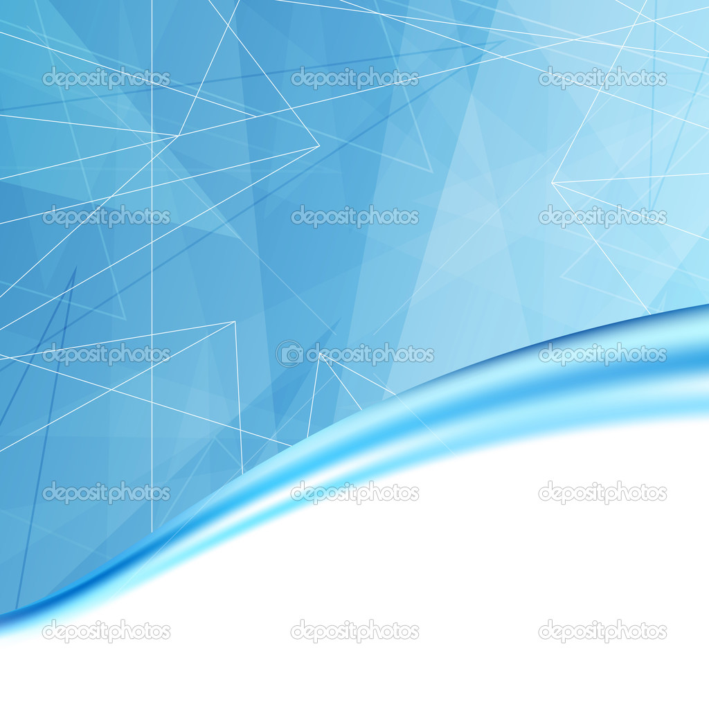 Modern blue folder cover background template