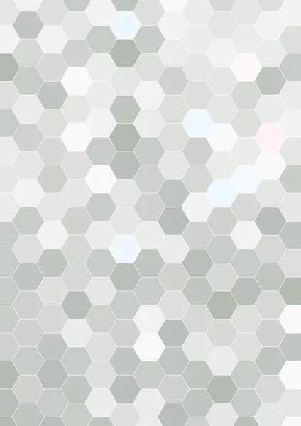 Hexagon halvton bakgrund — Stock vektor