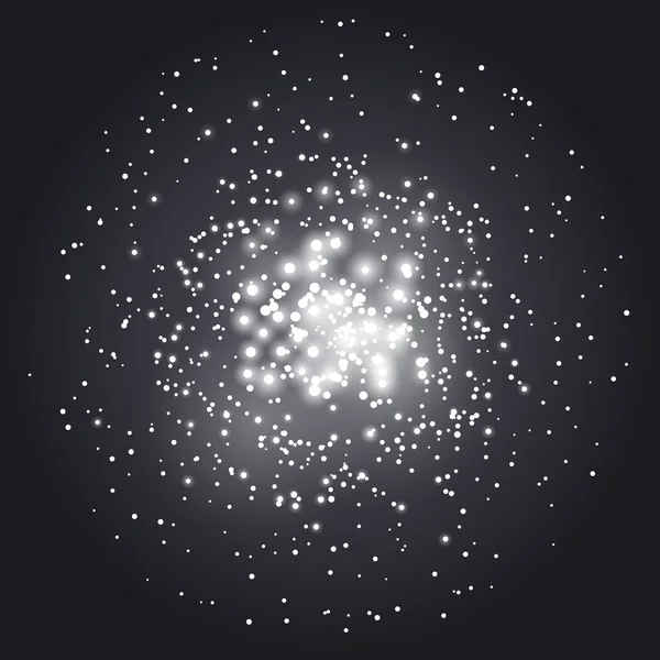 Fond de constellation abstrait transparent — Image vectorielle