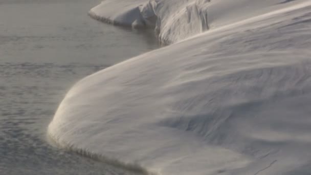 雪の漂流 — ストック動画