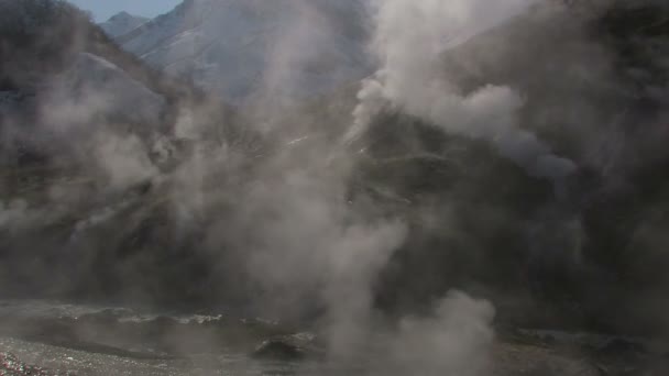 Vale de Geysers — Vídeo de Stock