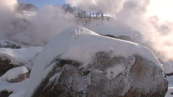 VALLEY OF GEYSERS — Stock Video