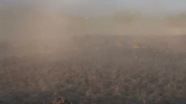 Гейзери, вулкан — стокове відео