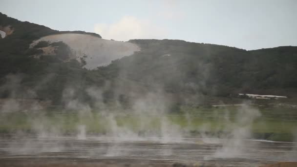 Gejsrar, vulkan — Stockvideo