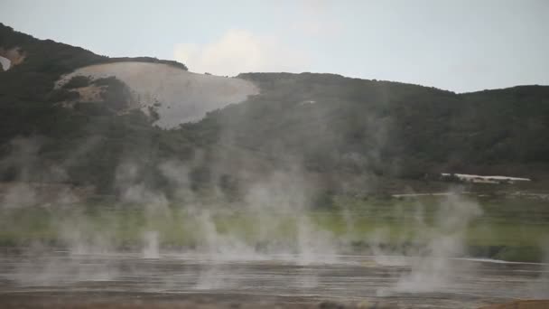 Geysers, volcano — Stock Video