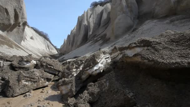 Agua alta, descongela nieve, primavera — Vídeos de Stock