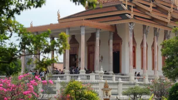 Тайский храм — стоковое видео