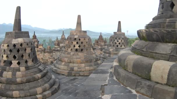 Borobudur — Vídeo de Stock