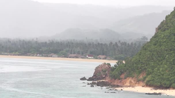 Praia, mar tropical — Vídeo de Stock