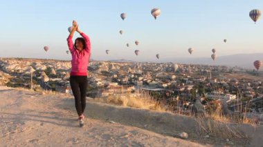 Kapadokya 'da sıcak hava balonları