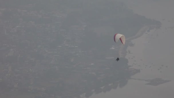 Parapente . — Vídeo de stock