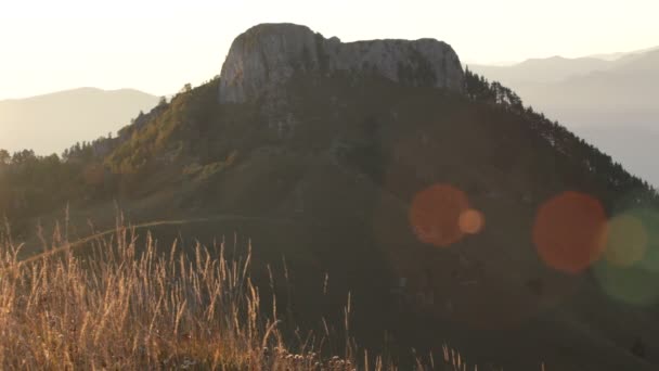 Paisagem, montanhas — Vídeo de Stock