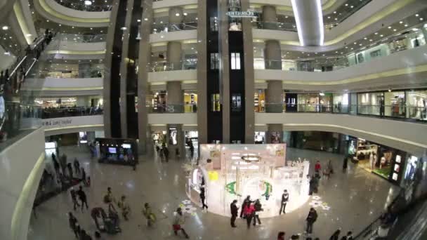 Hong Kong centro comercial principal — Vídeos de Stock