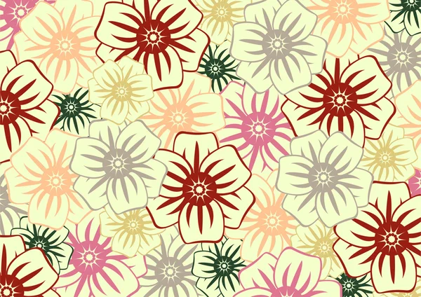 Modèle floral — Image vectorielle