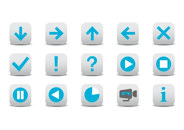 Iconos Web — Archivo Imágenes Vectoriales