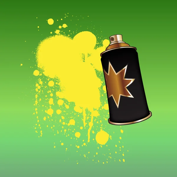 Färg spray aerosol — Διανυσματικό Αρχείο