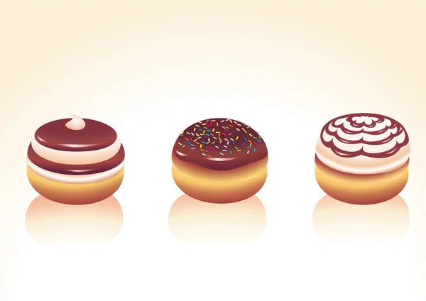 Donuts — Stockvector