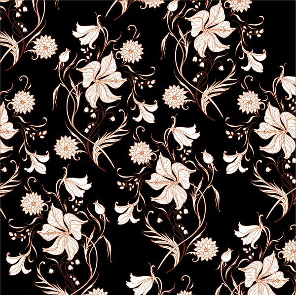 Modèle floral — Image vectorielle