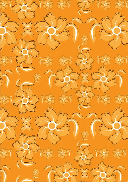 Fondo abstracto floral — Vector de stock