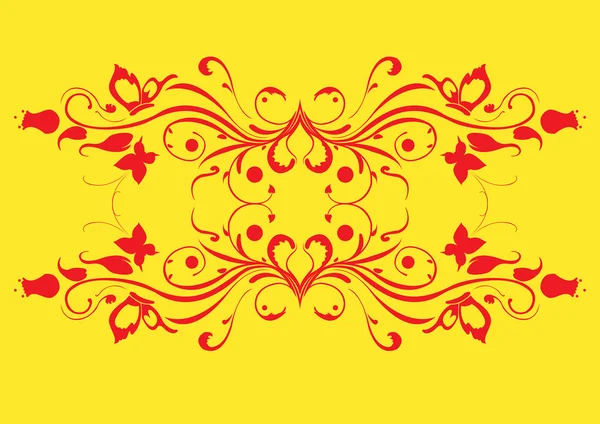Éléments floraux — Image vectorielle