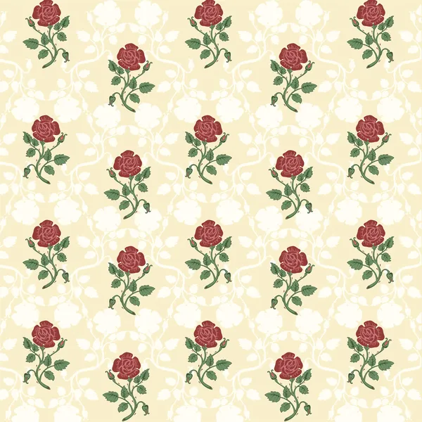 Fondo floral — Archivo Imágenes Vectoriales