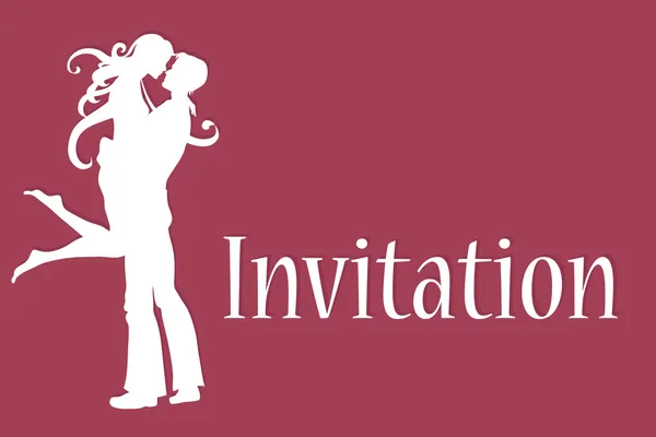 Invitation de mariage — Image vectorielle