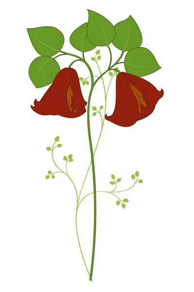 Mooie bloem — Stockvector