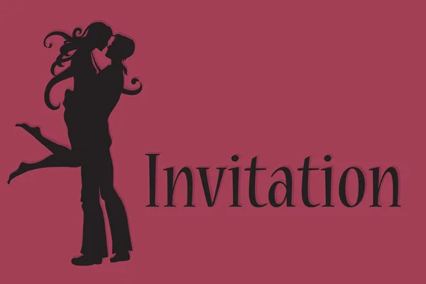 Invitation de mariage — Image vectorielle