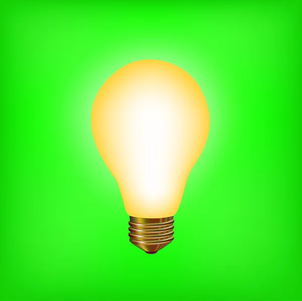 Light bulb — Stock Vector