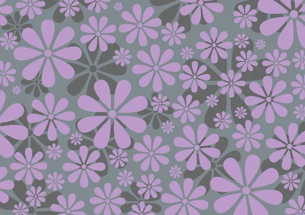 Fondo floral abstracto — Vector de stock