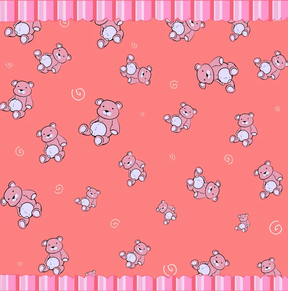 Teddy bears — Stock Vector