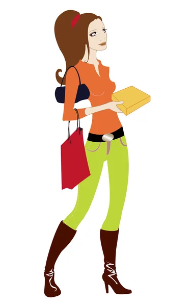 Shopping — Stock Vector