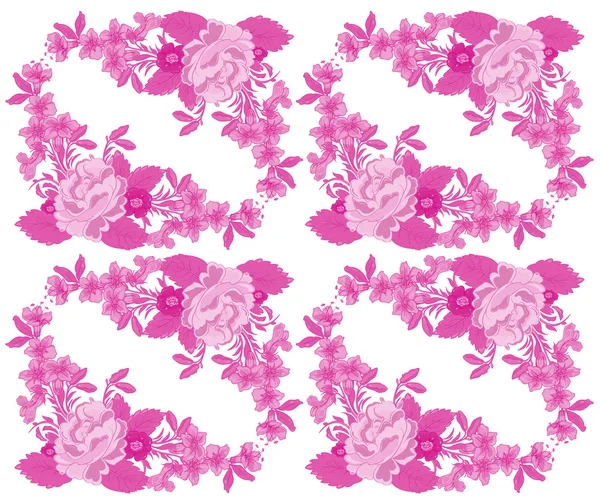 Fond floral — Image vectorielle