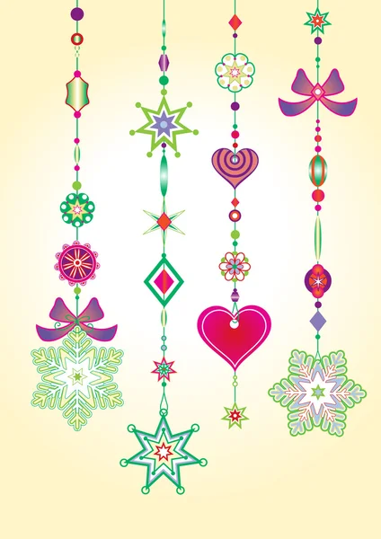 Decorative Wind Chimes Royalty Free Stock Vectors