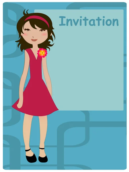 Invitation frame — Stock Vector