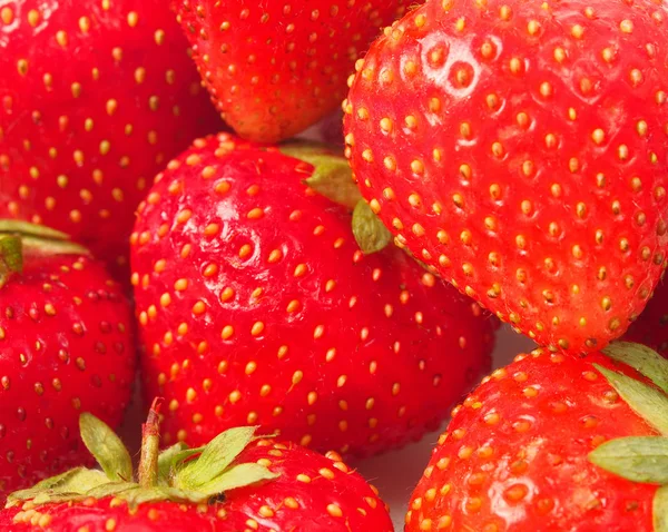 Background of ripe strawberry — Stock Photo, Image