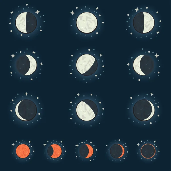 100,000 Moon phase Vector Images