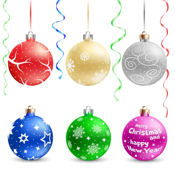 Christmas bauble — Stock Vector