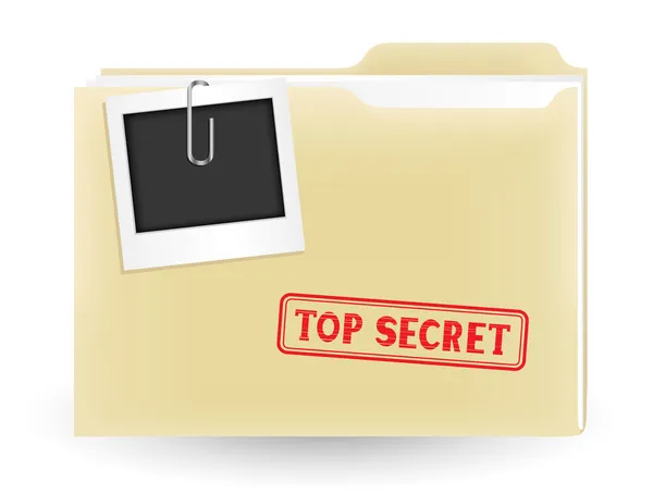 Secret file — Stock Vector