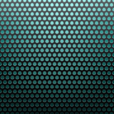 metal ızgara mavi ışık arka plan