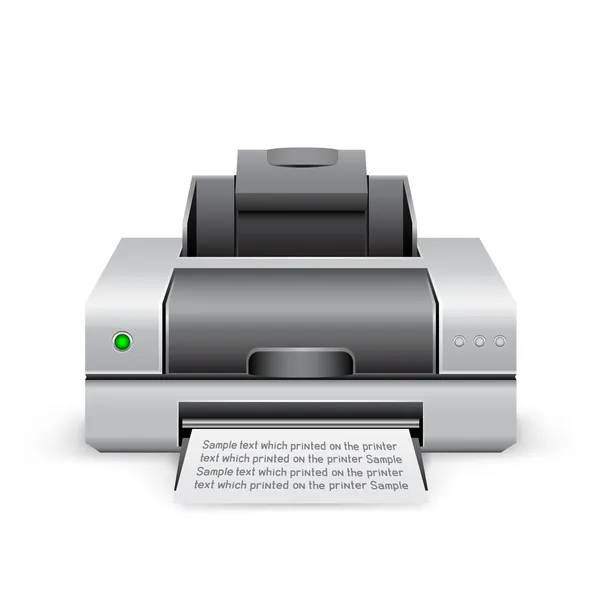 Icône d'imprimante — Image vectorielle