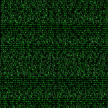 Yeşil kod arka plan