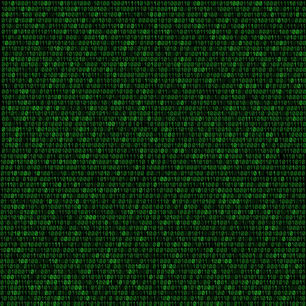 Grüner Code Hintergrund — Stockvektor