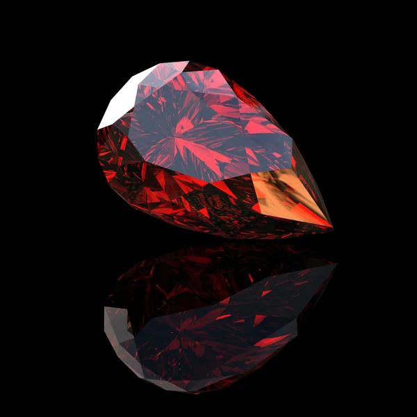Jewelry gems. Pear. — Stock Photo, Image