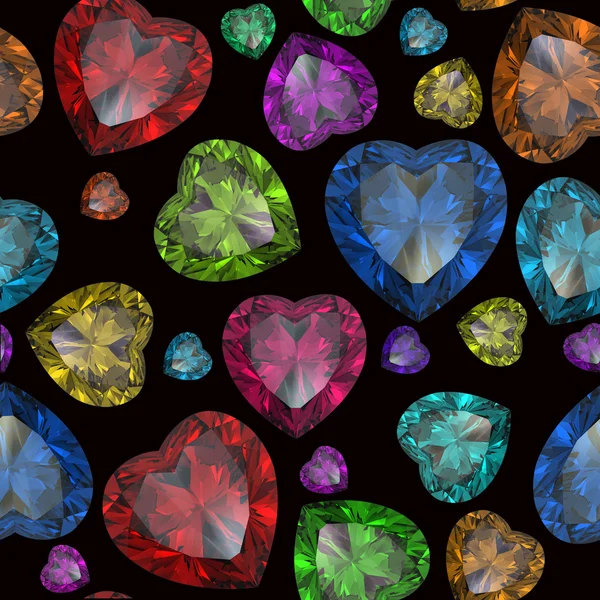 izole kalp şeklinde elmas