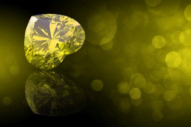 Kalp şekli değerli taş. Siyah taşlar takı koleksiyonları