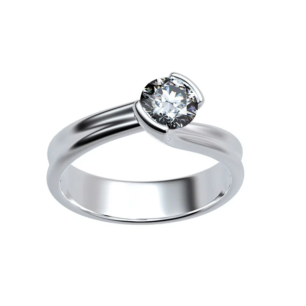 Diamantring — Stockfoto