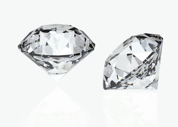 ダイヤモンド宝石用原石 — ストック写真