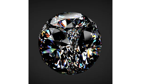 3D-s gyémánt render — Stock Fotó